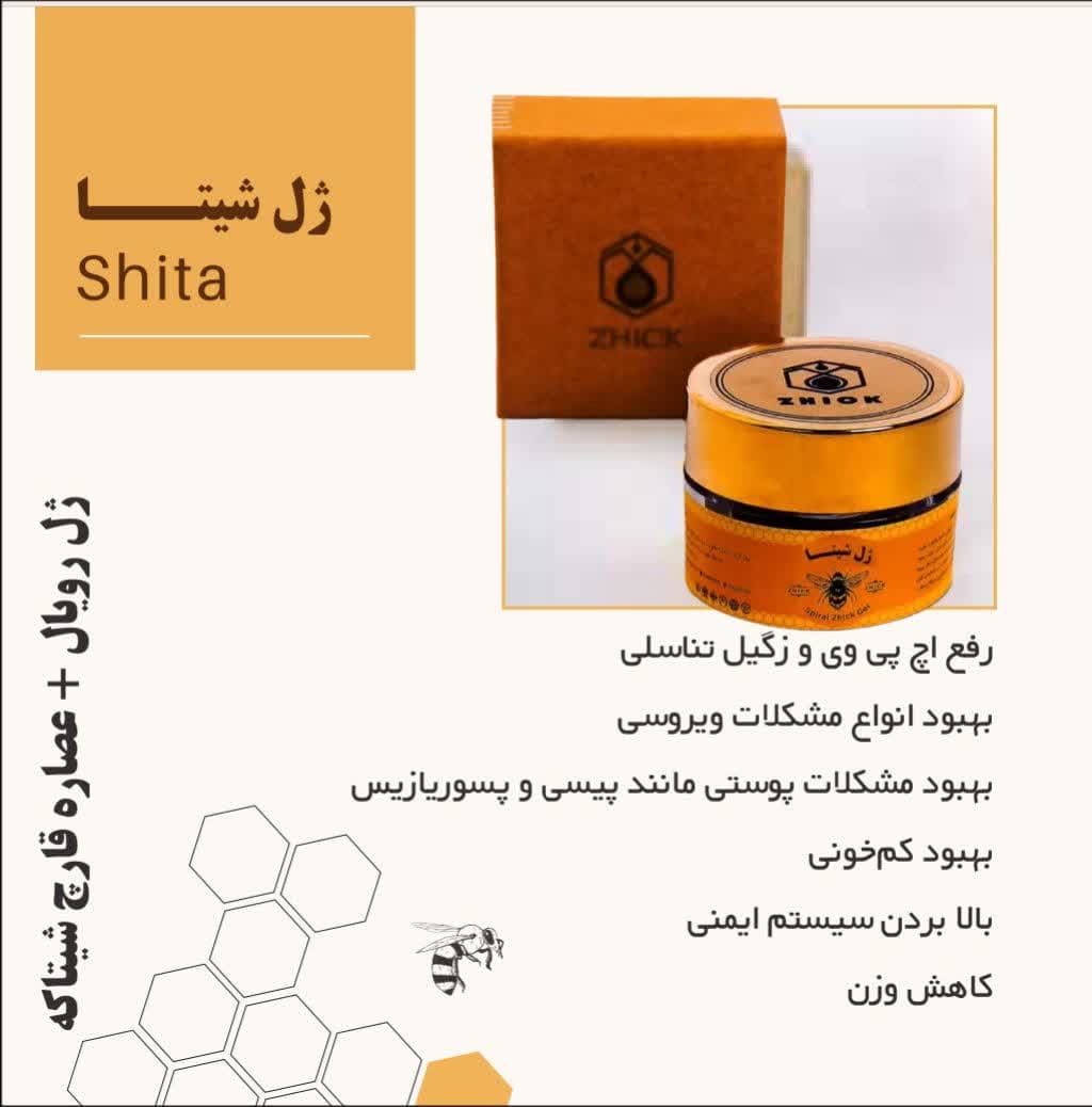تصویر 1 از ژل رویال شیتا 30 گرمی + صادراتی
